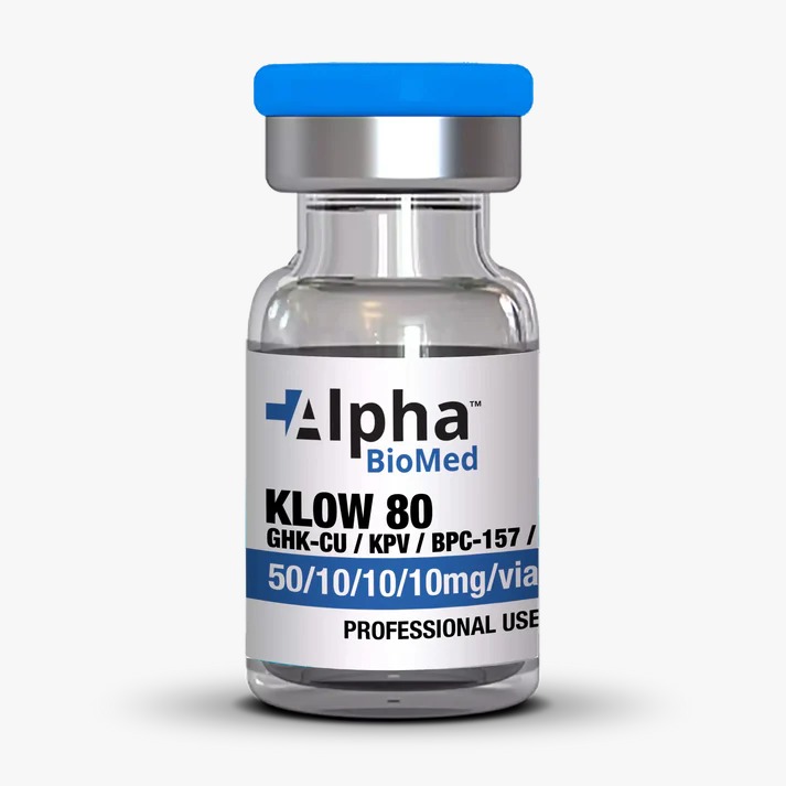 KLOW 80 - GHK-Cu (50mg) / KPV (10mg) / BPC-157 (10mg) / TB500 (10mg)